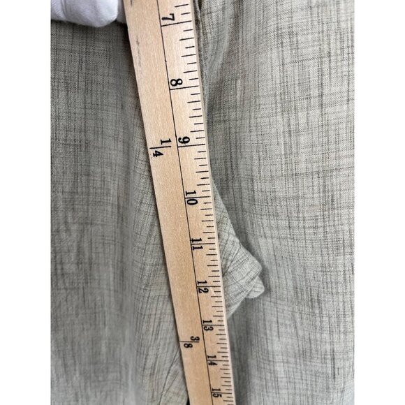 Woolrich Boho embroidered khaki crop pants coastal lagen size 12‎ - Picture 5 of 8